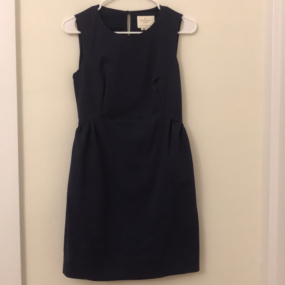 kate spade dress 0 navy